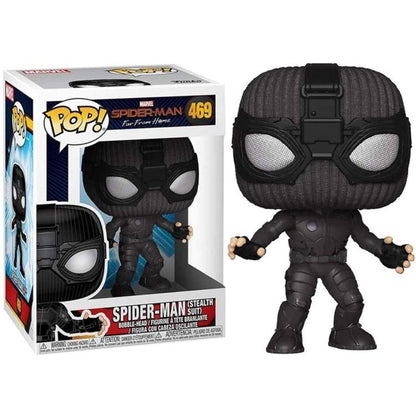 Funko Pop! Marvel Spider-Man Far From Home (469) Spider-Man Stealth Suit Figur
