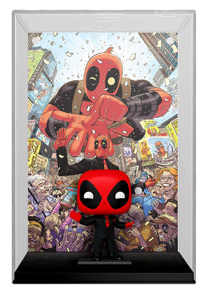 Funko Pop ! Marvel Deadpool Comic Cover - (46) Deadpool 2025 In Black Suit 10Cm