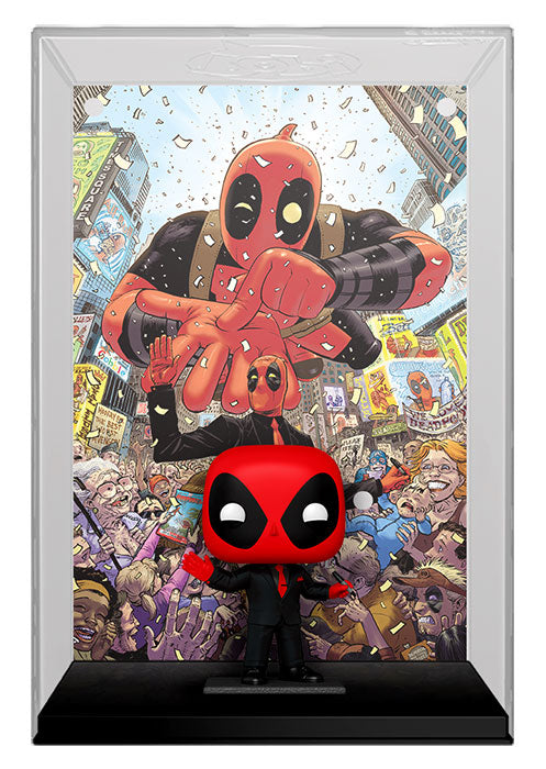 Funko Pop! Marvel Deadpool Comic Cover - (46) Deadpool 2025 Im schwarzen Anzug 10cm