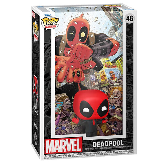 Funko Pop! Marvel Deadpool Comic Cover - (46) Deadpool 2025 Im schwarzen Anzug 10cm