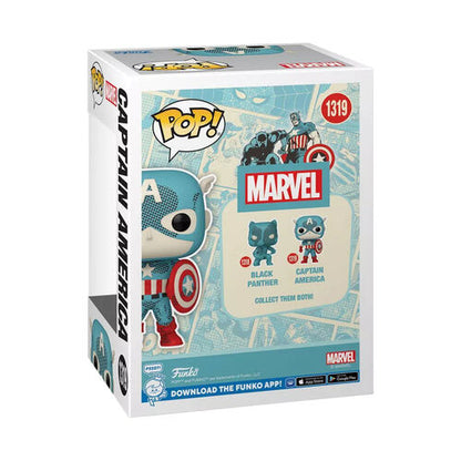 Funko Pop! Marvel Retro Imagined 100th – (1319) Captain America Special Edition