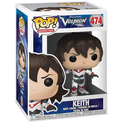 Funko Pop ! Animation Voltron Legendary Defender (474) Keith Vinyl Figure 9Cm