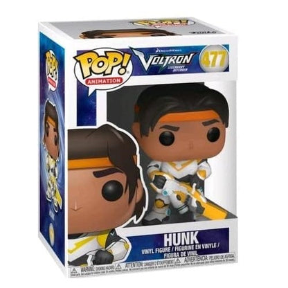 Funko Pop! Animation Voltron Legendary Defender (477) Hunk Vinyl Figure 9cm