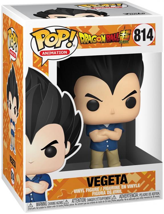 Funko Pop! Dragon Ball Super – (814) Vegeta Vinyl Figur Sammlung 9cm Neu