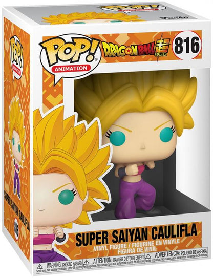 Funko Pop Dragon Ball Super 816 Super Saiyajin Caulifla Vinyl-Actionfigur