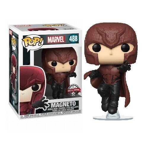Funko Pop! Marvel (488) Magneto Special Edition Bobble-Head Vinylfigur 9 cm