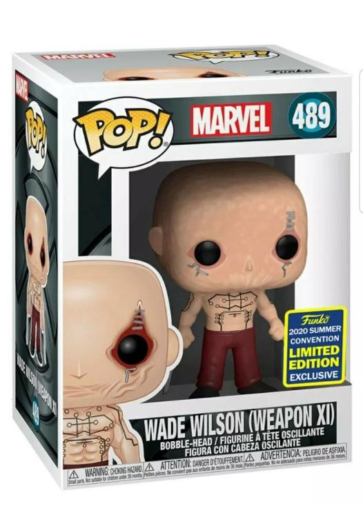 Funko Pop! Marvel - (489) Wade Wilson (Weapon Xi) Limited Edition Deadpool 9cm