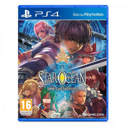 Star Ocean V: Integrity And Faithlessness PS4 Spiel Italienisch Neu Versiegelt