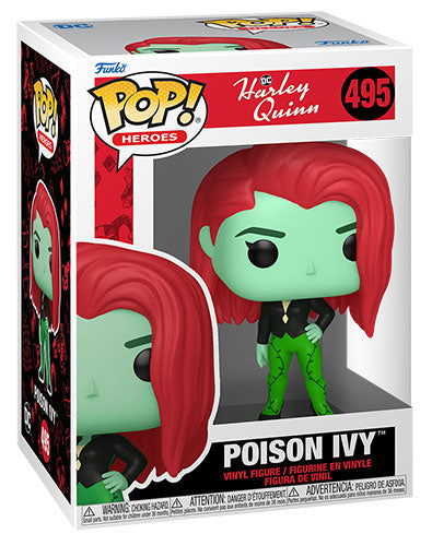Funko Pop! Heroes Harley Quinn Animated Series (495) Poison Ivy Figur 9 cm