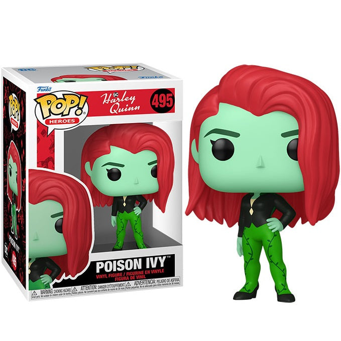 Funko Pop! Heroes Harley Quinn Animated Series (495) Poison Ivy Figur 9 cm