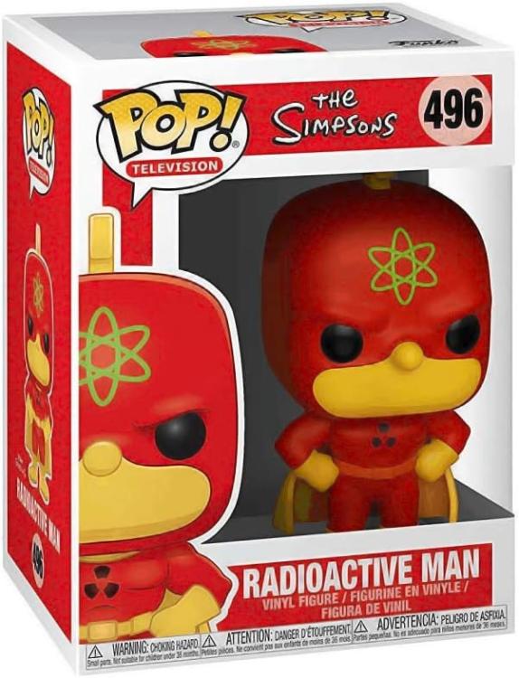 Funko Pop! Television The Simpsons – (496) Radioactive Man Vinylfigur 9 cm
