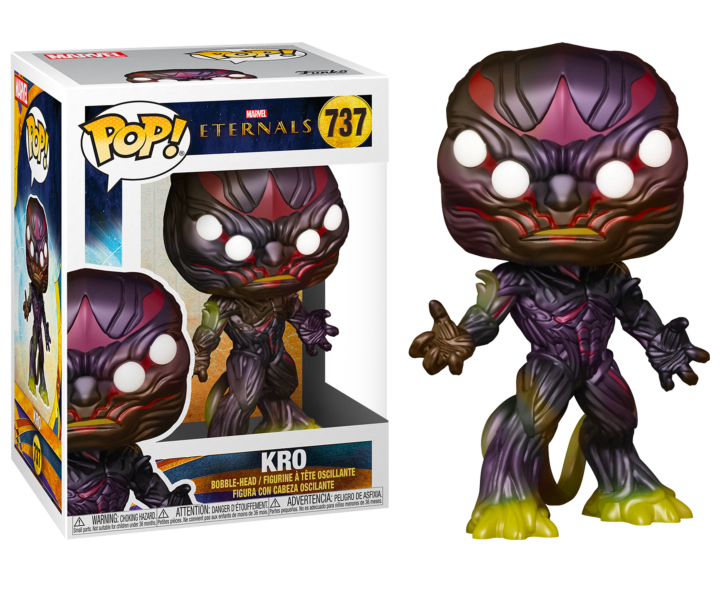 Funko Pop Marvel The Eternals 737 Kro Marvel Statue Action Figure Available