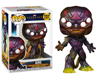 Funko Pop Marvel The Eternals 737 Kro Marvel Statue Action Figure Available