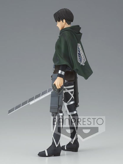 BANPRESTO ATTACK ON TITAN FINAL SEASON FIGURE LEVI SPECIAL 16 CM STATUA A.O.T.