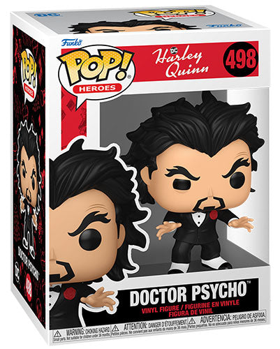 Funko Pop! Heroes Harley Quinn Animated Series (498) Doctor Psycho Figur 9cm