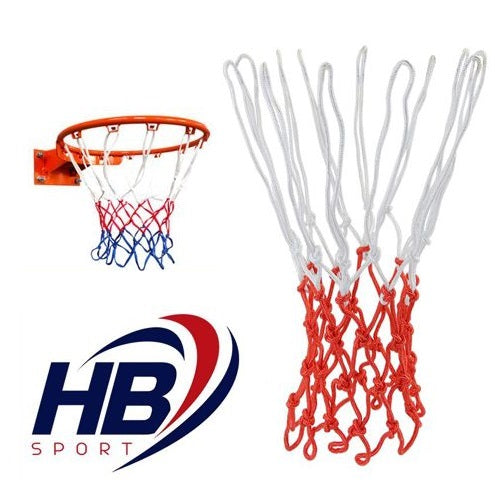 Basketballnetz Nylon Regulär Ø 45Cm/46Cm/48Cm 18" Zweifarbig