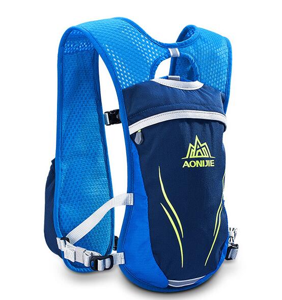 Zaino Running Idratazione Unisex per Maratona con Tasche Multiple
