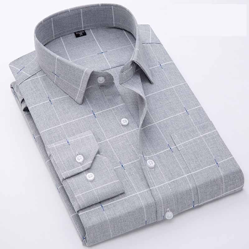 Camicia Casual da Uomo a Maniche Lunghe in Cotone – Comfort e Stile per Ogni Occasione