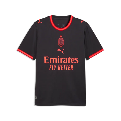 Puma Terza Maglia Milan ACM Third Jersey Replica 784138-03 Uomo Rosso-Nero - Maglia Calcio