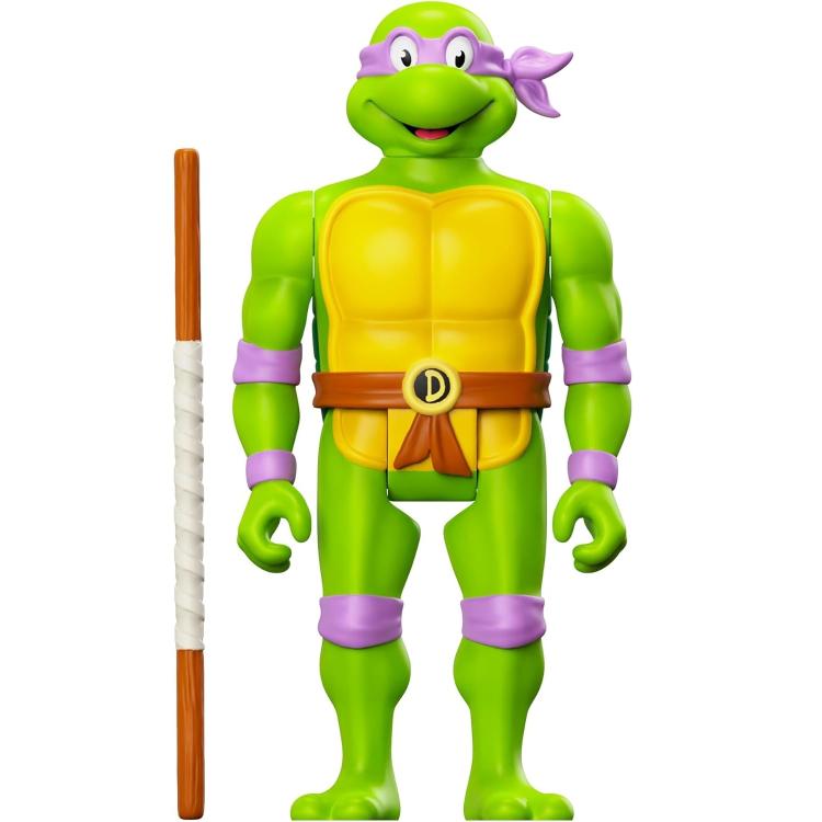 Reaction Super7 Complete Set 4Pcs Ninja Turtles Action Figure Turtle Tmnt 10Cm
