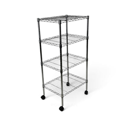 Scaffale Metallika H 122cm  – 4 Ripiani 60×45 cm