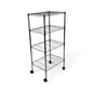 Scaffale Metallika H 122cm  – 4 Ripiani 60×45 cm