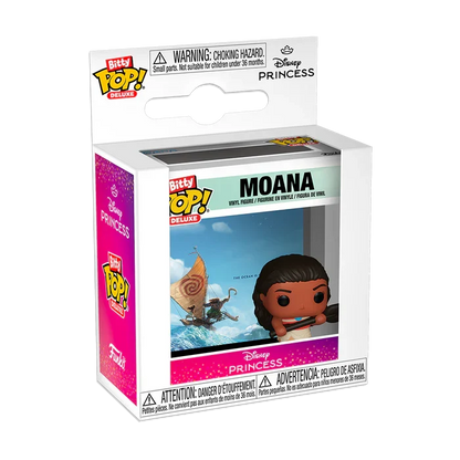 Funko Bitty Pop! Deluxe Disney Princess Moana Vinyl Figure Statuetta Collezione