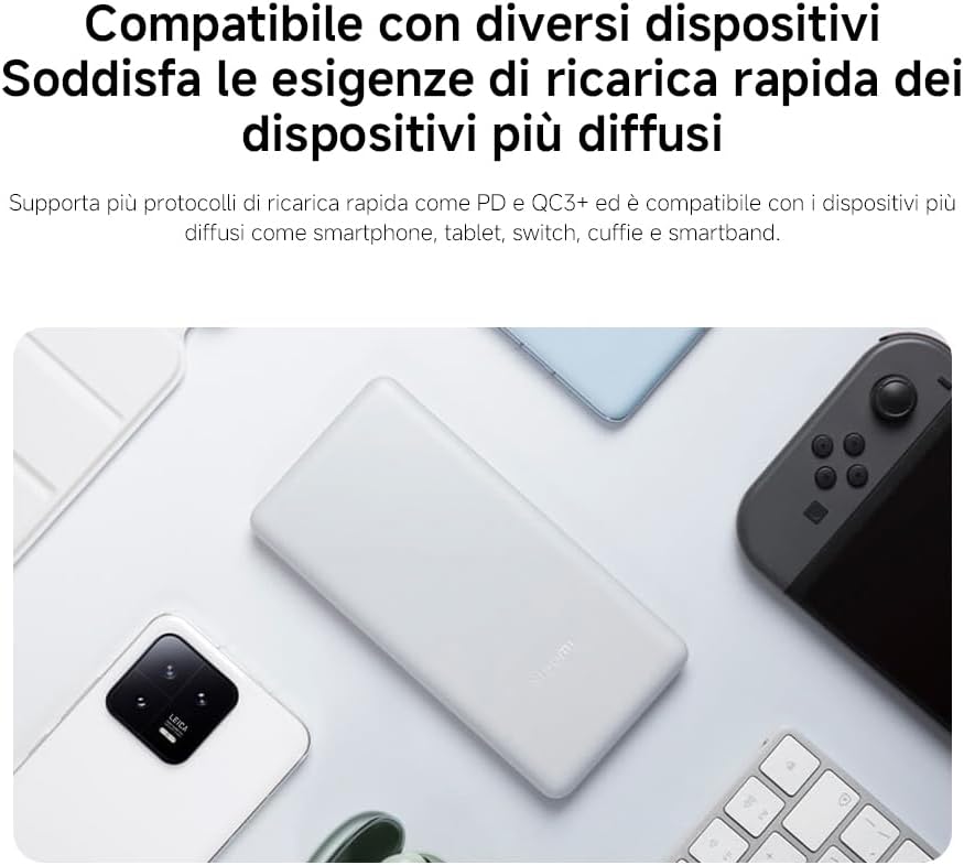 Xiaomi Powerbank 22.5w 10000mah Schnellladung Weiß Bhr9350gl Tragbar