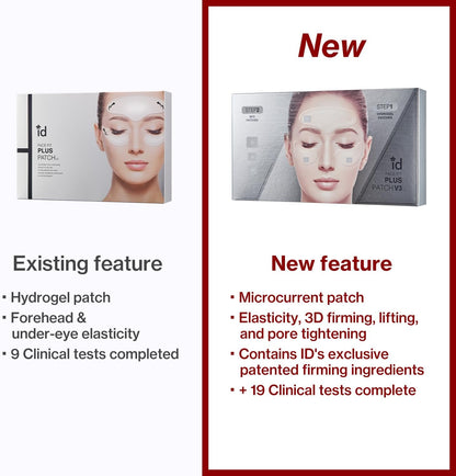 idPLACOSMETICS FACE FIT PLUS PATCH V3 (4 pezzi)