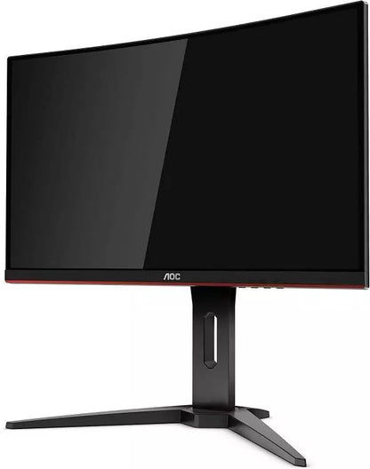 AOC Gaming Monitor 27" Full HD Curved LED 144Hz C27G1 HDMI FHD Schwarz Rot Gekrümmt