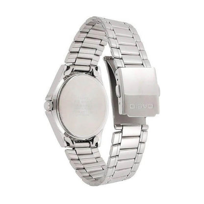 Casio MTP-1239D-7A uomo in acciaio inossidabile color argento