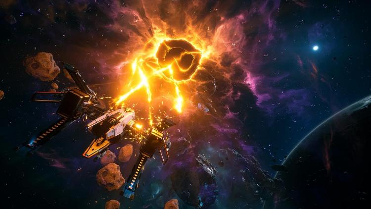 Everspace 2 : Stellar Edition Ps5 Videogioco Playstation 5 Eu Ita Steelbook Ed.