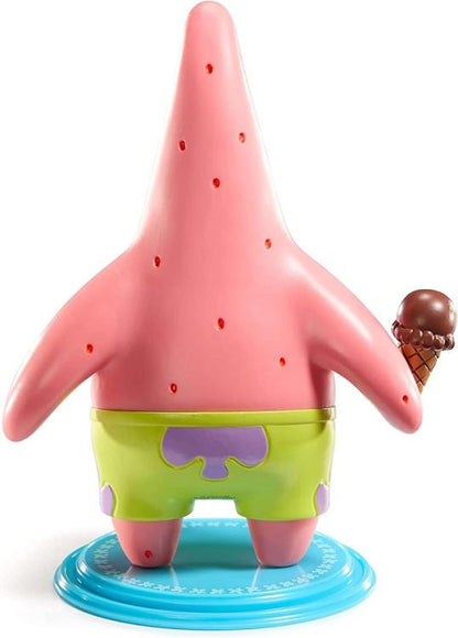 BENDYFIGS - SPONGEBOB SQUAREPANTS (PATRICK) STERNFIGUR MIT DISPLAYSTÄNDER SPIELZEUG