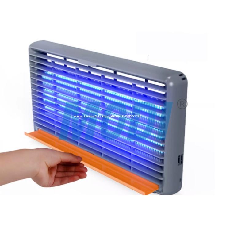 Zanzariera Elettrica Trappola Zanzare (6W) Lampada Led Insetticida Sterminatore