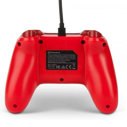 Powera Wired Controller Nintendo Switch Glurak Pokémon Rot Joystick Rot