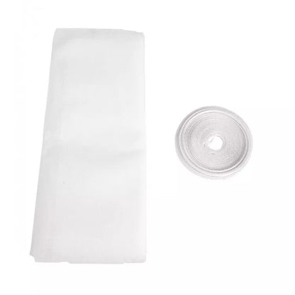 Zanzariera 150x150 Per Finestre A Rete Strappo Biadesivo Tenda Universale Bianco