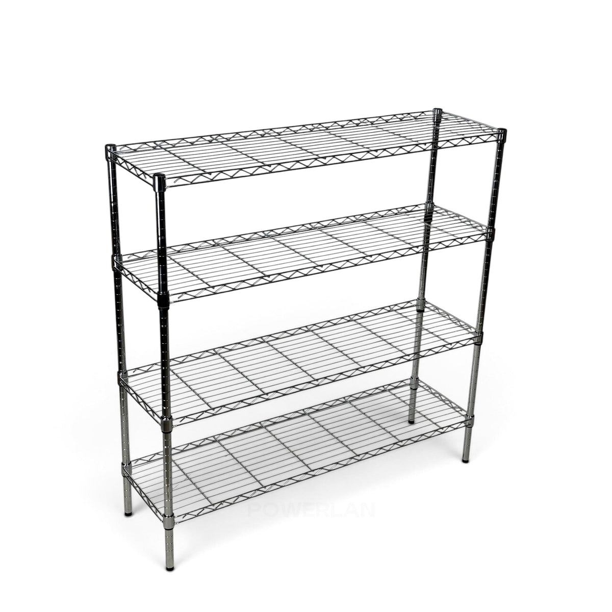Scaffale Metallika H 122cm  – 4 Ripiani 122×45 cm