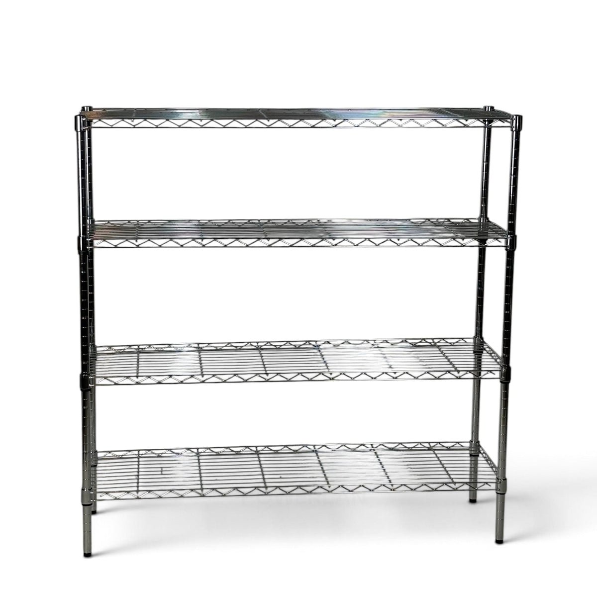 Scaffale Metallika H 122cm  – 4 Ripiani 122×45 cm