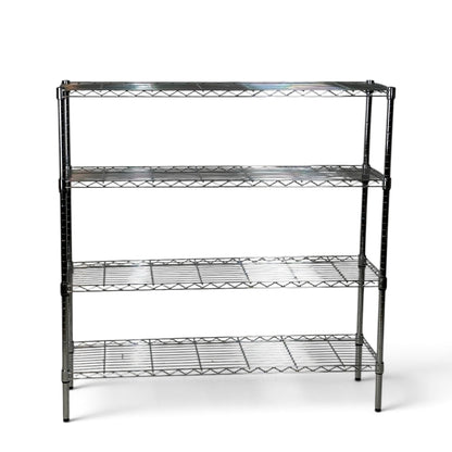 Scaffale Metallika H 122cm  – 4 Ripiani 122×45 cm
