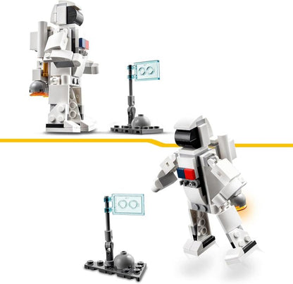 Lego - Creator - Set 31134 (3 In 1 Astronaut, Spielzeug-Raumschiff) 144 Teile 9+