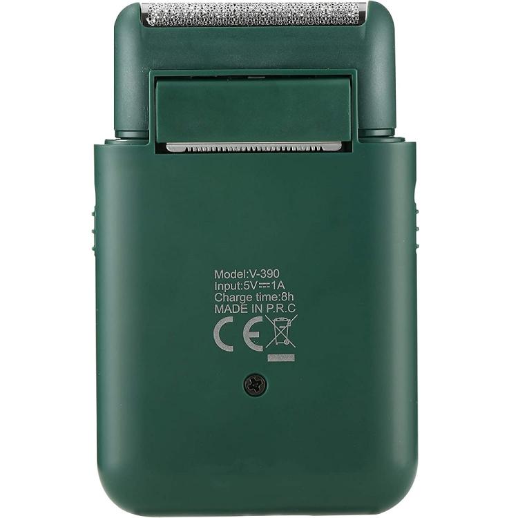Vgr V-390 Elektrischer, wiederaufladbarer Profi-Rasierapparat 2 Klingen + Zubehör
