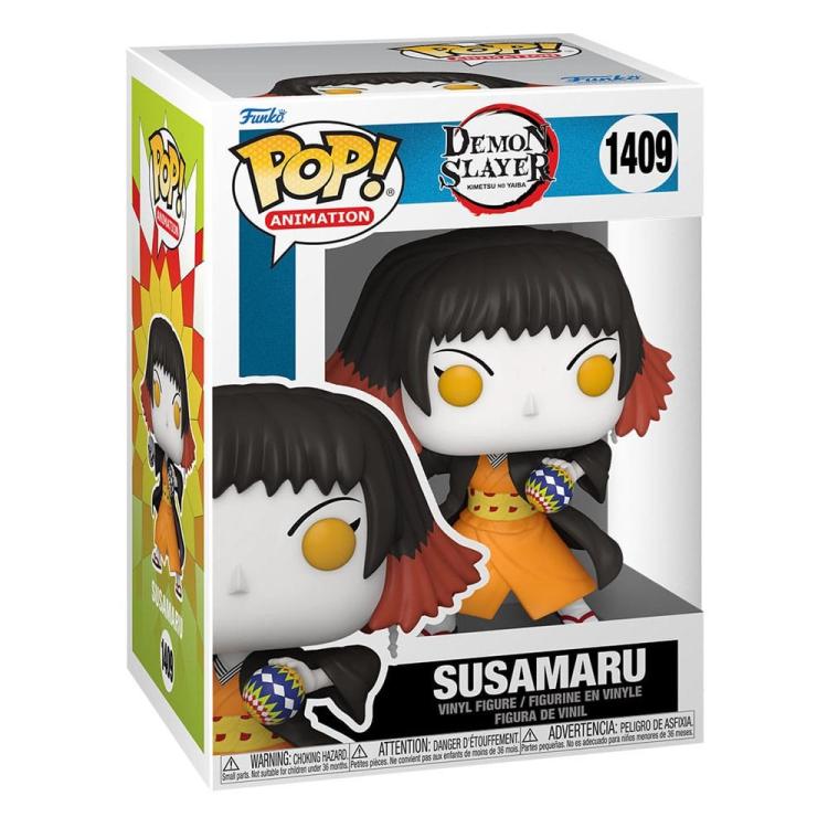 Funko Pop! Animation Demon Slayer – 1409 Susamaru Figur 9 cm Vinyl Anime Manga