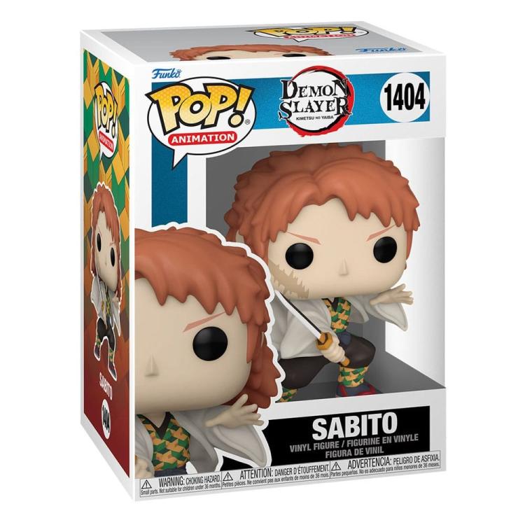Funko Pop ! Animation Demon Slayer - 1404 Sabito (No Mask) Figure Vinyl 9Cm