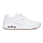 Skechers Slip-ins Uno Glide-Step Glide On Air 183420/WHT Uomo Bianco - Sneakers