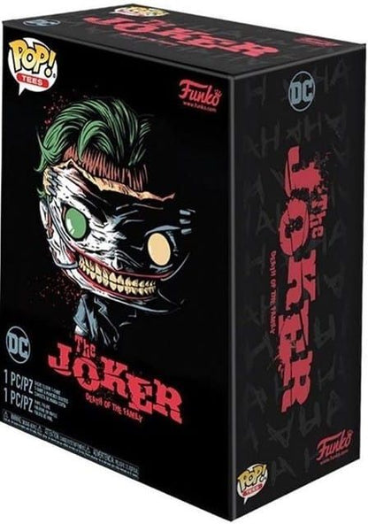 Funko Pop Heroes DC Super Heroes – The Joker (273) Sonderedition mit T-Shirt M