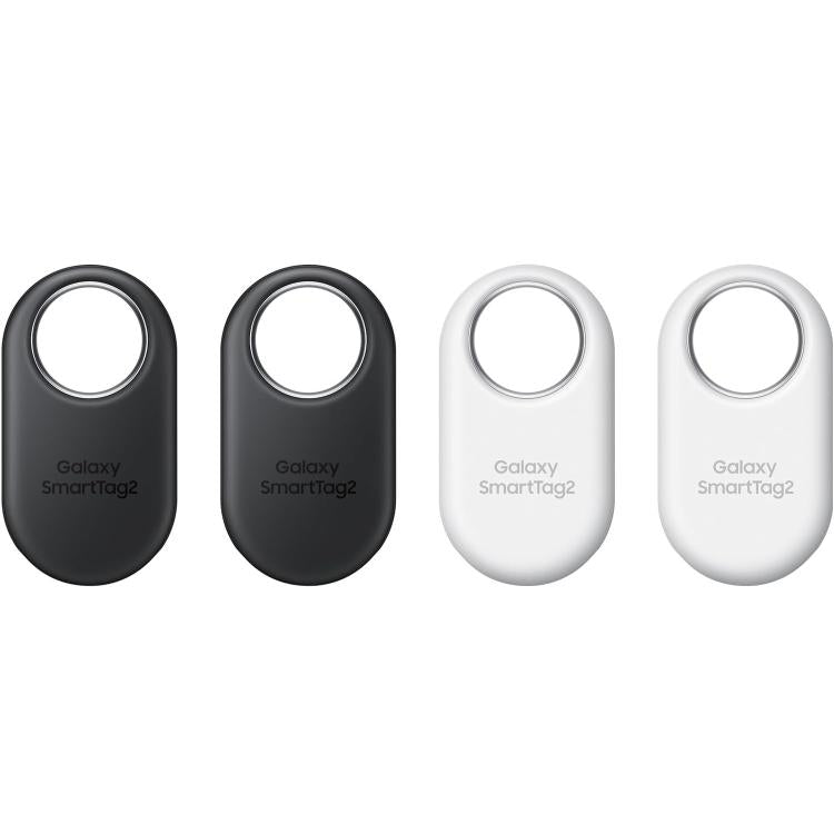 Samsung Galaxy Smarttag2 (4er-Pack) Bluetooth-Tracker 2023 IP67 Schwarz / Weiß
