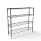 Scaffale Metallika H 122cm  – 4 Ripiani 122×45 cm