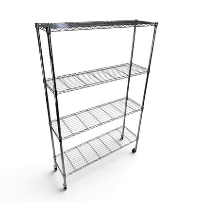 Scaffale Metallika H 152cm  – 4 Ripiani 122×45 cm