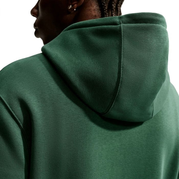 Nike felpa da uomo con cappuccio in cotone felpato Club FN3859-323 verde