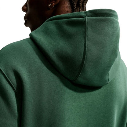 Nike felpa da uomo con cappuccio in cotone felpato Club FN3859-323 verde